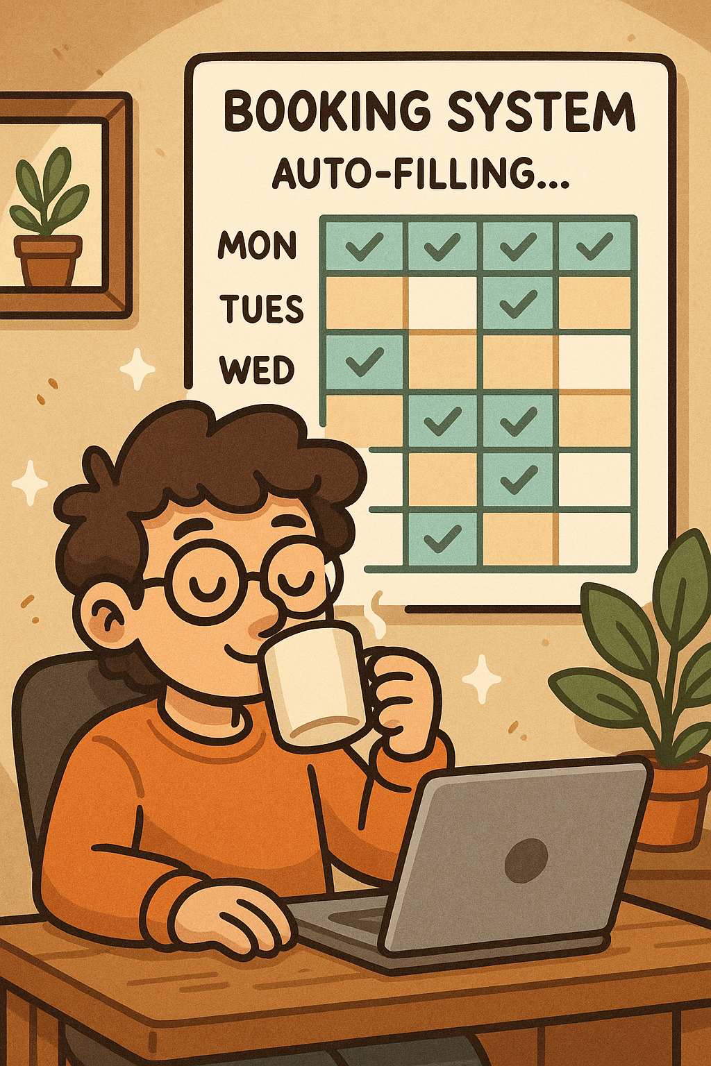 Időpontok nyugodt kezelése